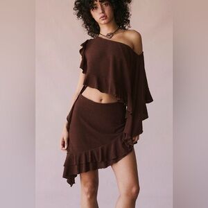 Free People Skirt Set